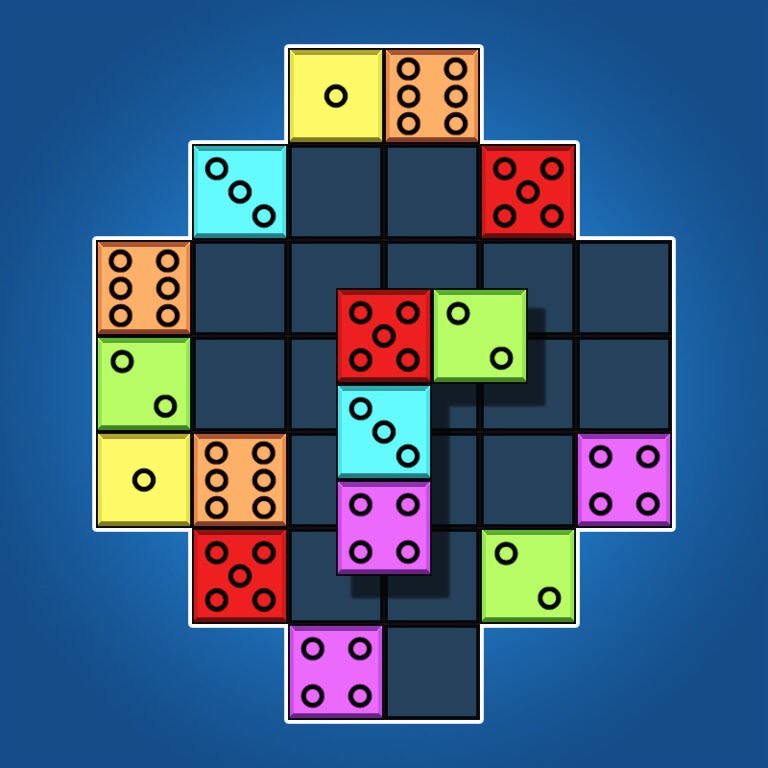 TetraDice–Merge & Blast Blocks game preview