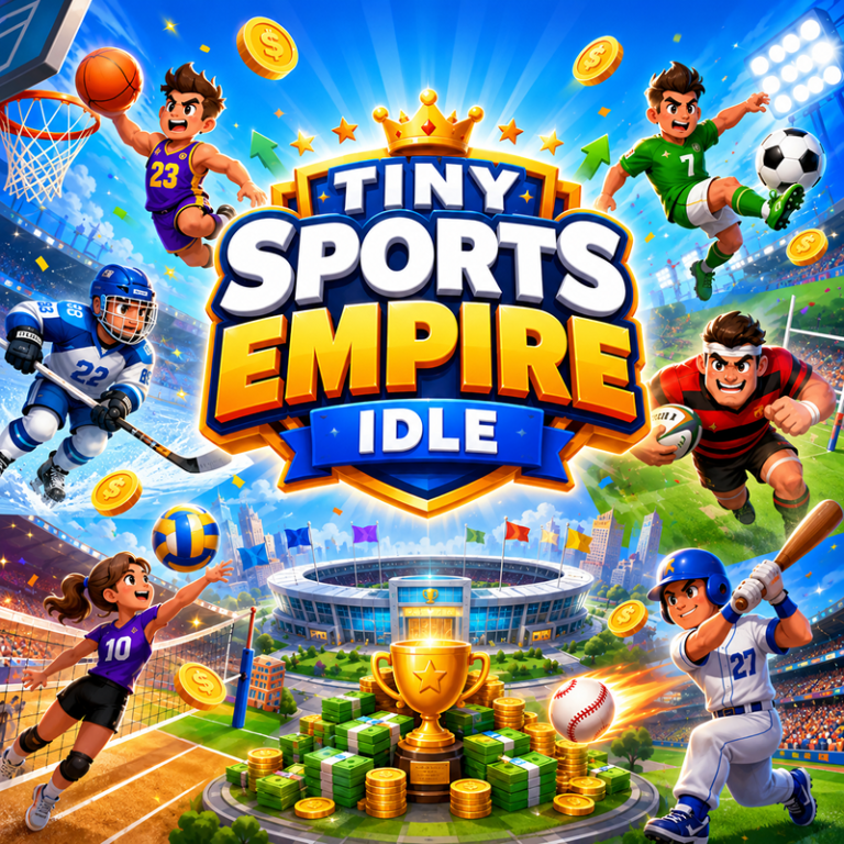 Tiny Sports Empire Idle game preview