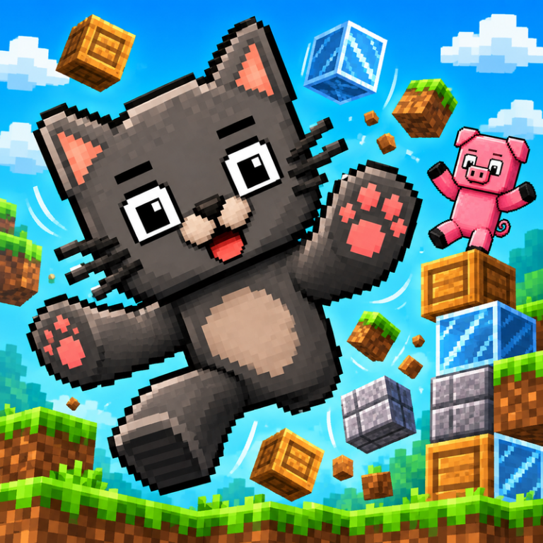 Toybox: Pixel World Sandbox game preview