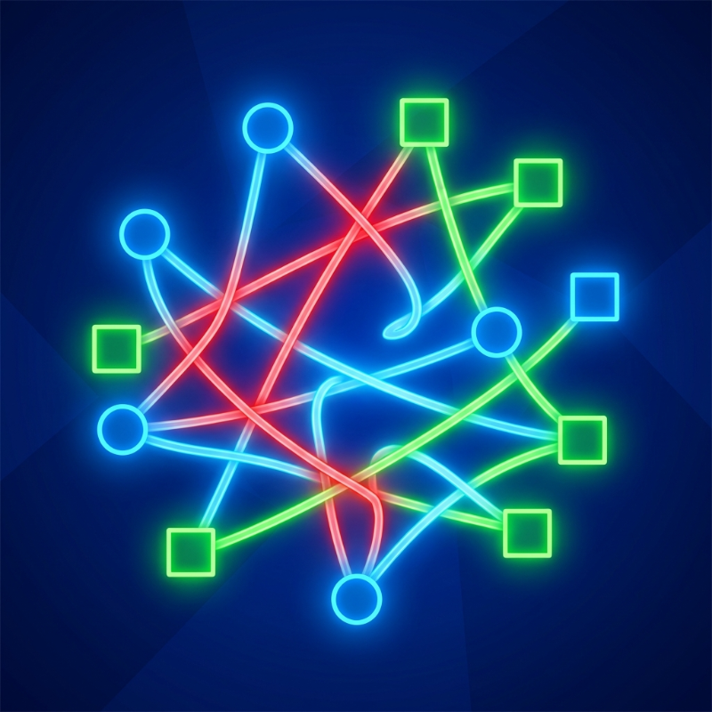 Untangle Threads browser game preview