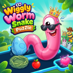 Wiggly Worm Snake Puzzle — Play Online