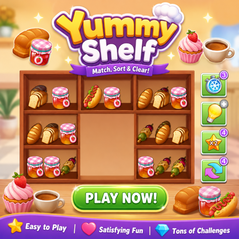 Yummy Shelf game preview